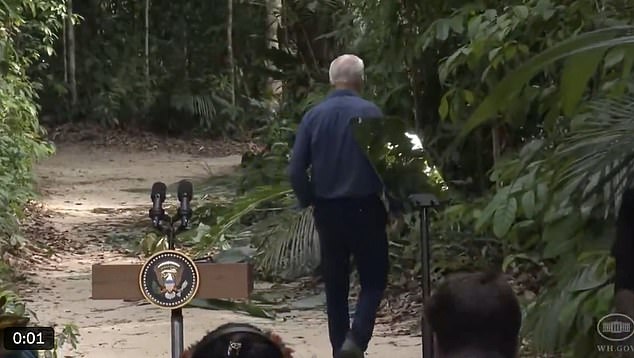 During two recent trips abroad, Biden said just seven words to reporters. In that vacuum, one story that went viral was the false story that the 82-year-old was lost in the Amazon rainforest in Brazil.