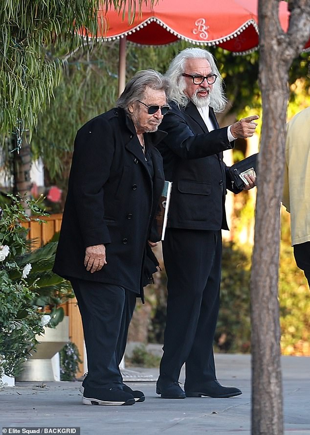 The matinee idol, 50, was in good spirits as he treated his 81-year-old father, who once founded a famous waterbed company, to a visit to the exclusive Bird Street Club in West Hollywood.