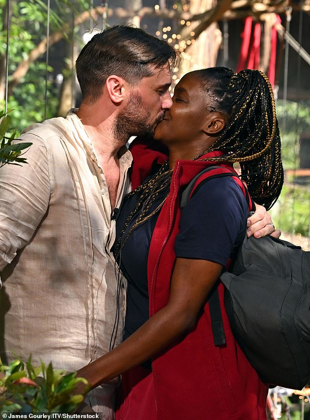 Oti's comments about her family life come just a week after she returned to Britain with Marius and their daughter from Australia following the I'm A Celebrity final (Marius was pictured greeting her on the famous bridge)