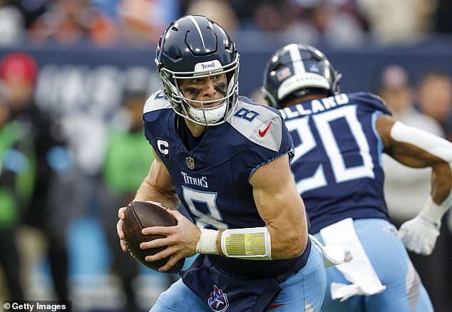 The Titans even benched quarterback Will Levis after he threw three interceptions on Sunday