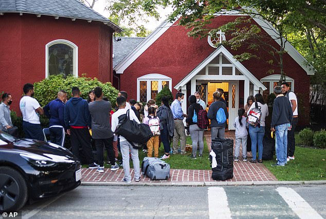 Martha's Vineyard in particular was one of several liberal enclaves where migrants were bused by Republican governors in an effort to ease the burden of their arrival on their states, a point Homan celebrated