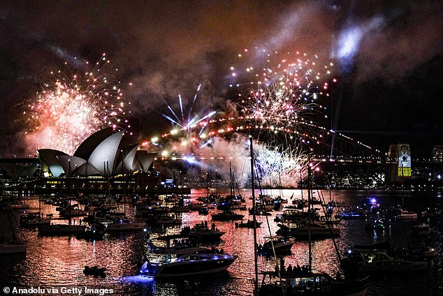 The planned disruptions could impact travel plans for thousands of commuters to watch the annual fireworks display at Sydney Harbor (pictured)