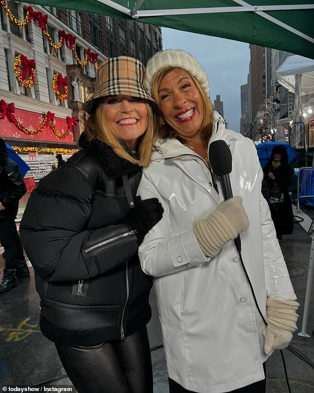 The mother of two appeared on Late Night with Seth Meyers on Wednesday, where she revealed how she told her Today co-star Savannah Guthrie the news