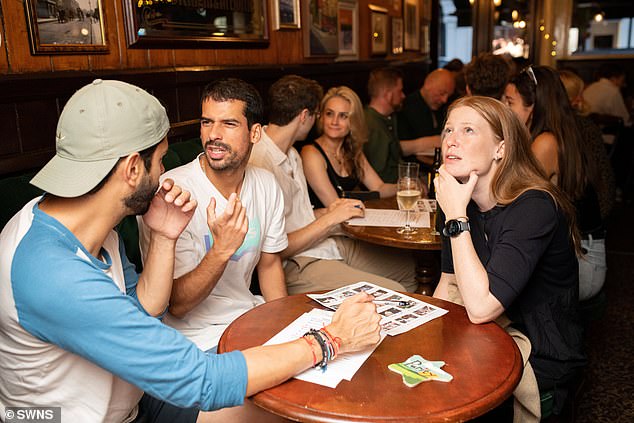 The Barley Mow in Marylebone, central London, holds a quiz every Tuesday, often with questions asked by a special guest