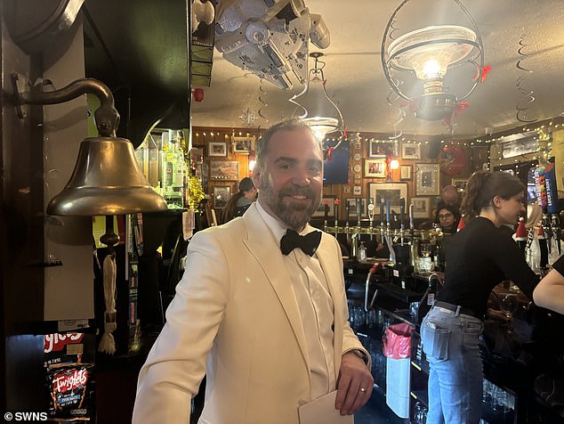 Landlord Will Norris, who has worked at the pub for ten years, explained: 'Judi Dench was kind enough to be our first ever Celebrity Reader, and once Judi says yes, most people will say yes'