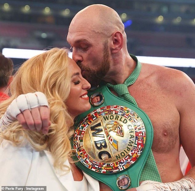 The boxer has revealed that he has not spoken to his wife Paris (left) for the past three months