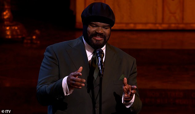 Kate Middleton, 42, hosted her fourth 'Together at Christmas' service at the historic church in the heart of London in early December. Pictured: Gregory Porter