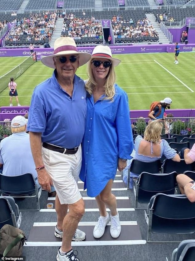 Whyte proposed to Eddy, who is 43 years his junior, in May - just days before one of the most thrilling days on the association's calendar, the Gold Dinner fundraiser