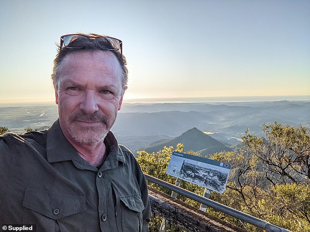 Prominent activist and author Marc Hendrickx (pictured) was among dozens of protesters who voiced their opposition to the trail ban