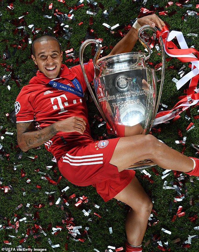 Thiago ended his career with almost everything there was to win, earning league titles in Spain and Germany and winning the Champions League twice.