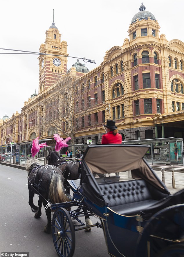 Horse and cart could provide an easier way home for many Melburnians this Christmas