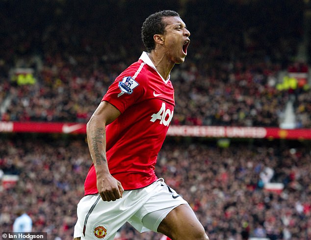 Nani scored 41 goals in 230 appearances for Man United, with his standout season coming during their title-winning season of 2010/11