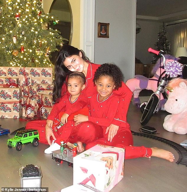 Jenner historically spends the holidays in California with her family and two children Stormi, six, and Aire, two whom she shares with ex Travis Scott