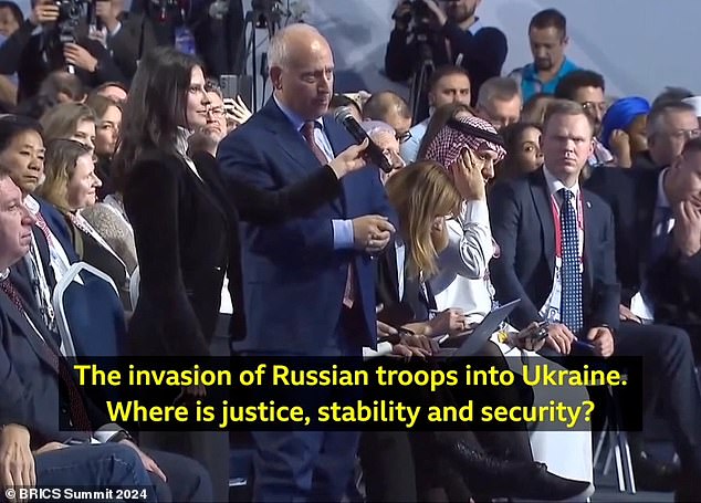 Rosenberg calmly explained to Putin that his brutal war in Ukraine was completely at odds with the principles underlying BRICS – those of justice, regional stability and security, and a fair world.