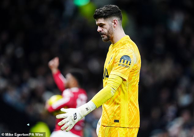 Fraser Forster gifted United two goals to get them back into the game in the second half