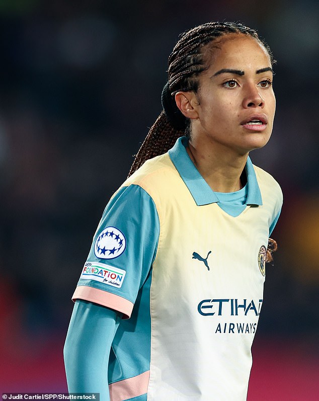 Fowler (pictured during the defeat to Barcelona) will be a crucial part of the Matildas' progress, especially as there is no set return date for striker and former captain Sam Kerr