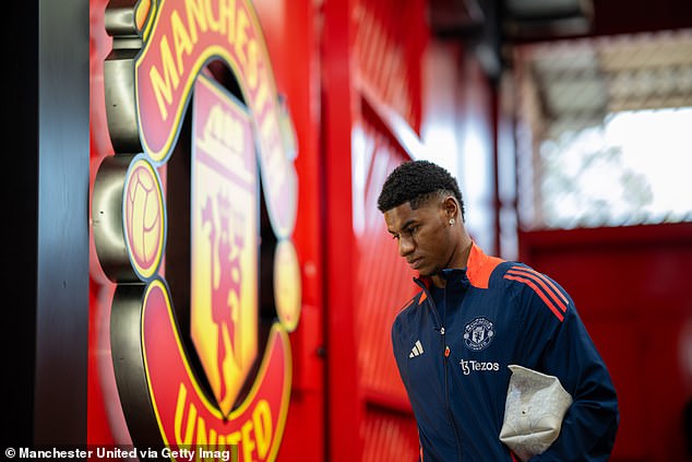 Rashford, 27, said earlier this week: 'I think I'm ready for a new challenge and the next steps'