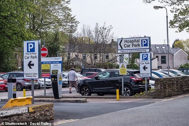 A survey of almost 2,000 GMB members found that 72 percent of those working in hospitals had to pay to park