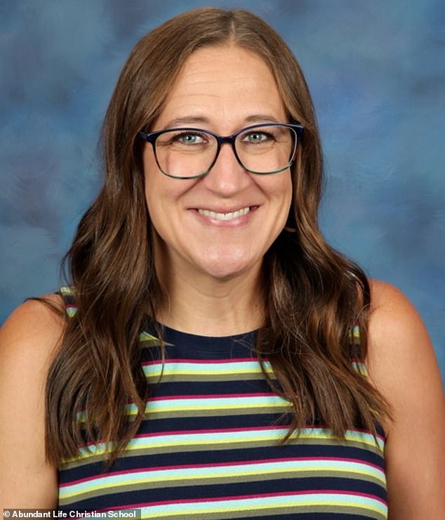 Erin M West, 42, worked at Abundant Life Christian School as a deputy coordinator before she was shot during a school shooting on Monday