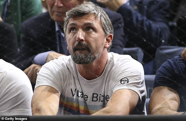 Former Wimbledon champion Goran Ivanisevic is a regular customer at Viduka's coffee shop in Zagreb