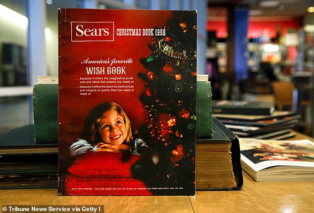 Sears discontinued its catalog in 1993 - just before its 100th anniversary (photo: the 1968 Sears bumper Christmas catalog)