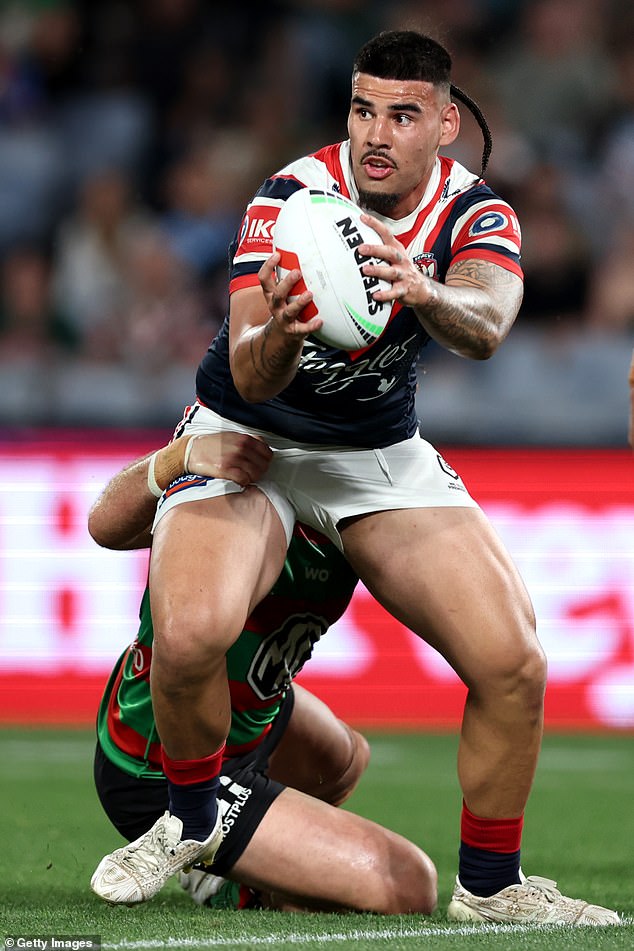 Terrell May played for the Sydney Roosters before signing with Wests Tigers