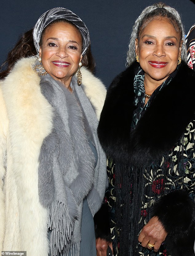 TV legends were in full force on the red carpet, which featured Fame actress Debbie Allen (left) with Phylicia Rashad (right) from The Cosby Show