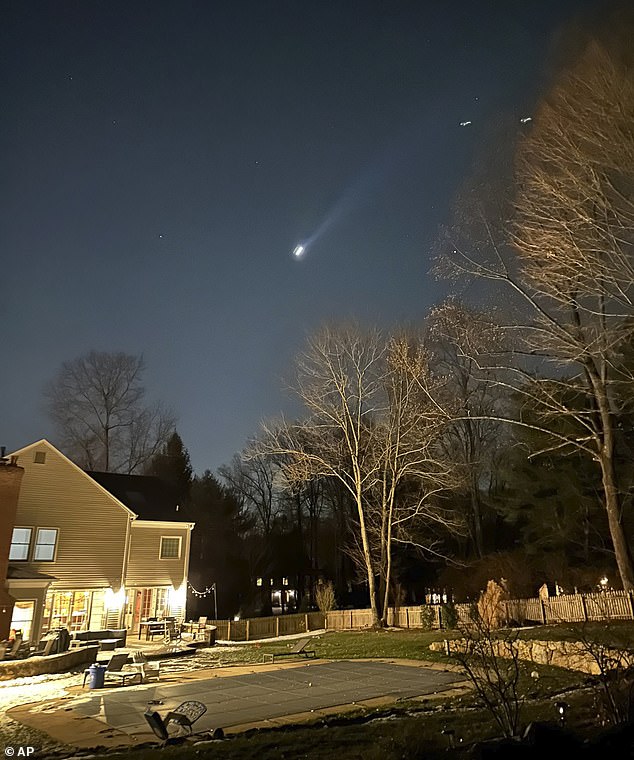 On Thursday, December 5, several drones are seen over Bernardsville, New Jersey