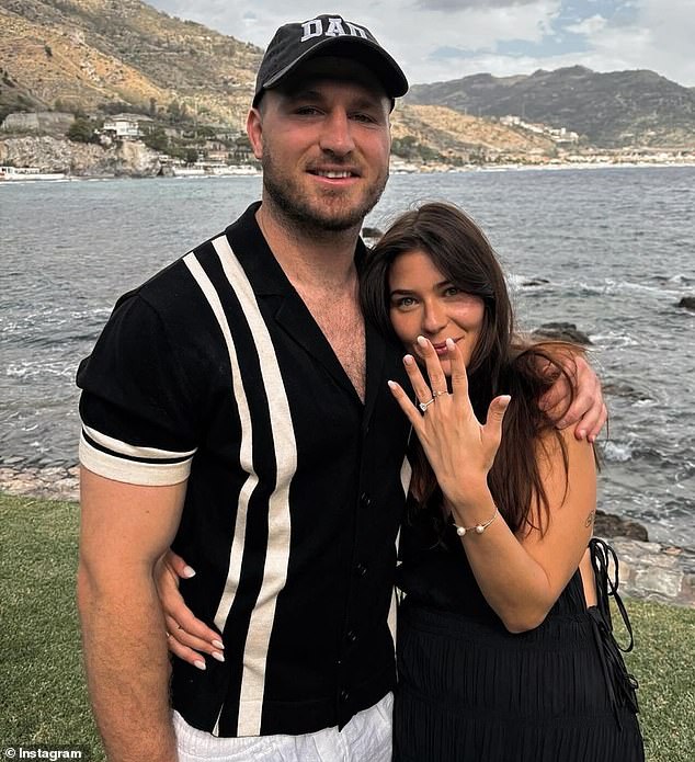 It comes after the South Sydney forward proposed to his now fiancée during a romantic post-season break in Italy in October