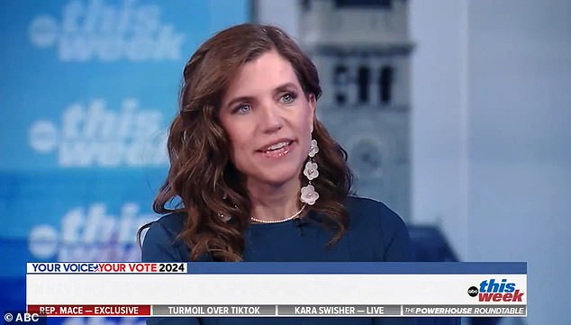 The segment involved an interview with Republican Rep. Nancy Mace, where Stephanopoulos pressed her on why she supported Trump after he was found liable for sexual assault.