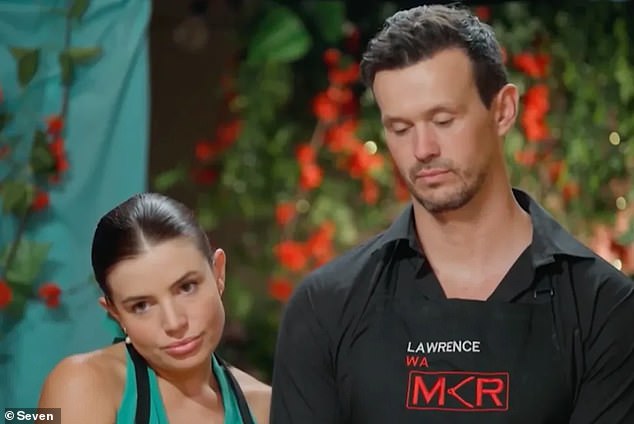 The Reddit user slammed the participants for trying to prepare American food. They also threw shade at contestants Hannah and Lawrence (pictured)