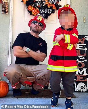 Robert and the INdustry INsiders staffer share one child: three-year-old son Bode Vito Armando Diaz, with whom they were both pictured on Halloween