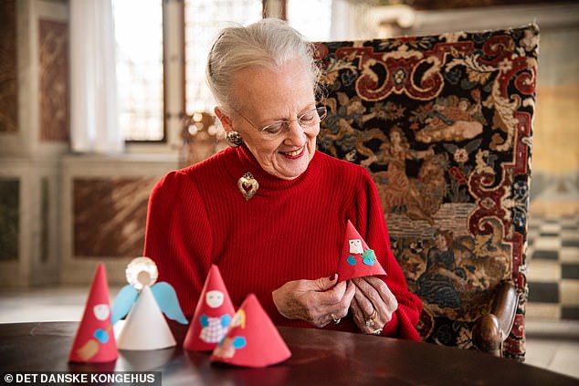 Queen Margrethe hand-makes Christmas elves to hide around the palace in 2021