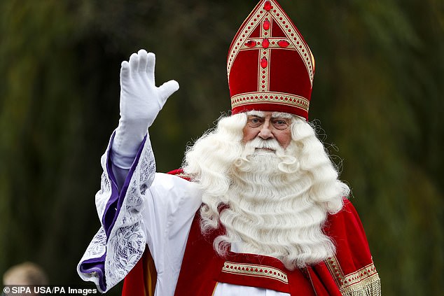 Sinterklaas - a legendary figure based on Sinterklaas - pictured in 2019