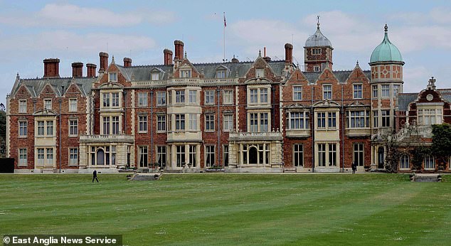 Meghan first joined the royal family at Sandringham in 2017