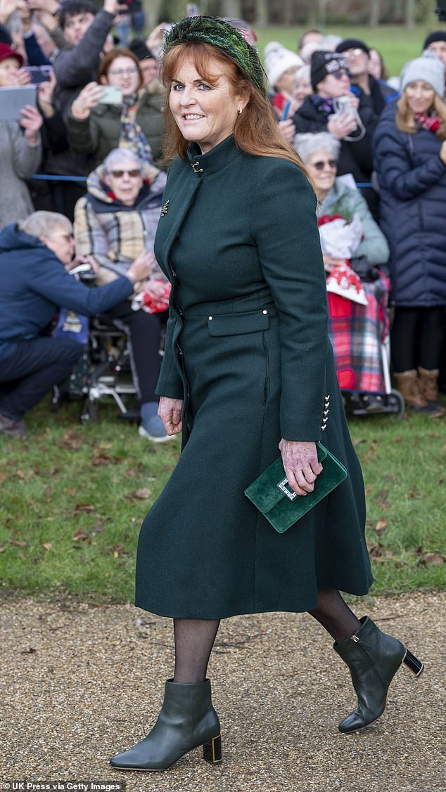 Fergie attended the Christmas Day walkabout with other royals last year for the first time since 1992