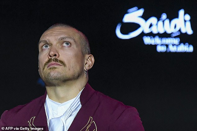 However, Usyk's camp insists it is a 'gross violation' of WBC rules