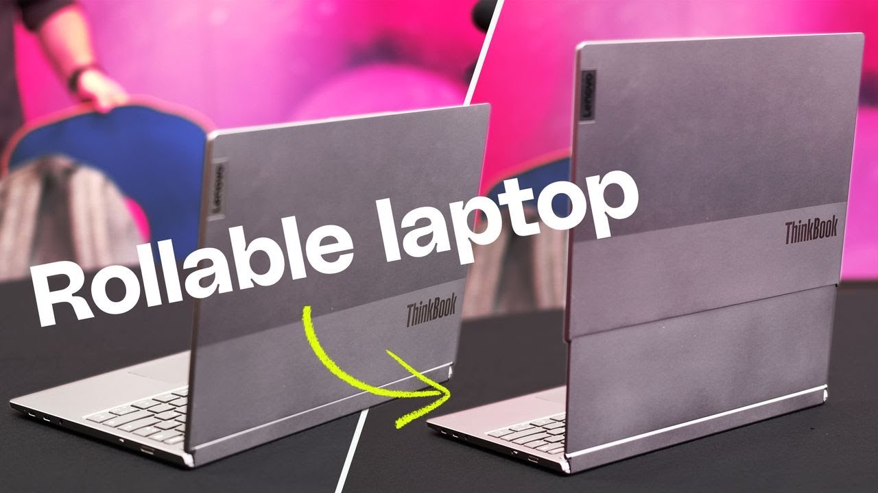 Lenovo created a rolling laptop - YouTube