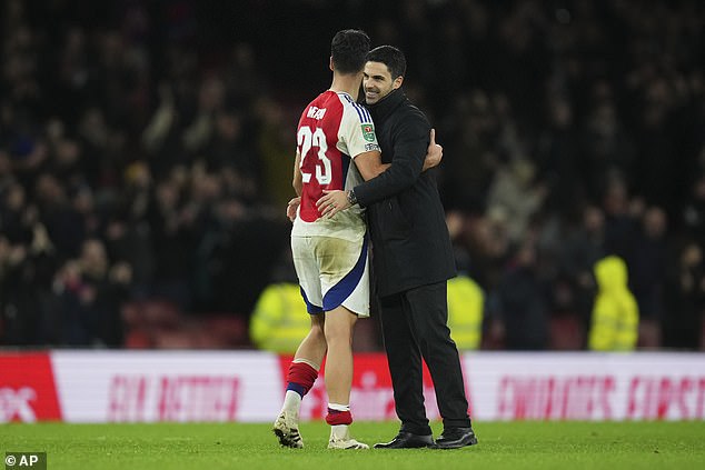 Arteta has turned around Arsenal's fortunes since his arrival and turned them into title contenders