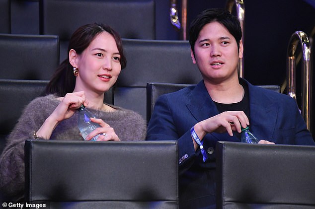 Shohei Ohtani initially kept his wife's name a secret before revealing her to be Mamiko Tanaka