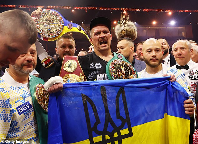 Usyk won their first fight in May to become the undisputed heavyweight champion