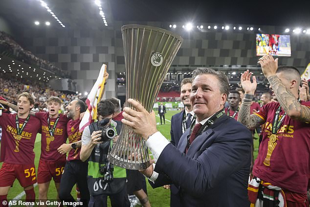 The Friedkin Group, led by Dan Friedkin, has been confirmed as the new owners of Everton (Roma president Dan Friedkin pictured)