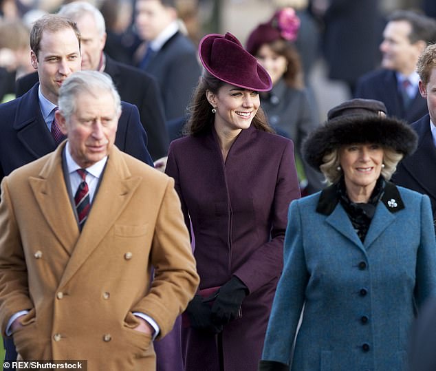 On Christmas Day 2011, Kate showed no signs of nerves as she made her debut during the walk to the church service at St Mary Magdalene Church at Sandringham.