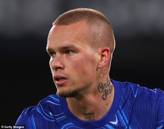 The Chelsea star has a neck tattoo that reads: 'Talent is not enough'. What we need to know is whether talent has had any help