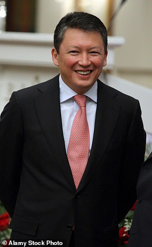 His son-in-law Timur Kulibayev bought Andrew's former home, Sunninghill