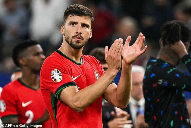 At the start of the year, Arabella suffered a series of heartbreaks after first being dumped by footballer Rúben Dias (pictured in July) after a New Year's break