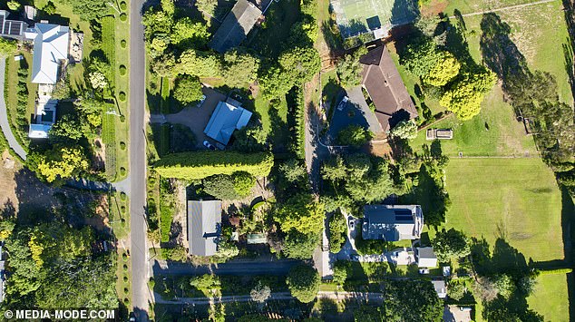 Sam's new cottage (seen below left) is a quaint house on a quiet street, surrounded by a few neighboring properties