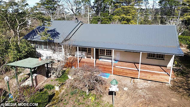 Sam's new property, which she bought earlier this year for a whopping $1.3 million, is currently being renovated and has since had a new roof installed.