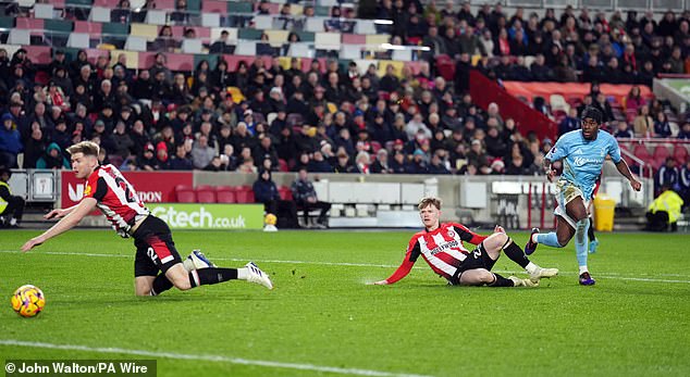 Elanga scored in the early stages of the second half, with Forest taking all three points