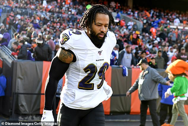 Thomas, who last played in the NFL for the Ravens in 2019, was arrested in 2022 for violating a protective order